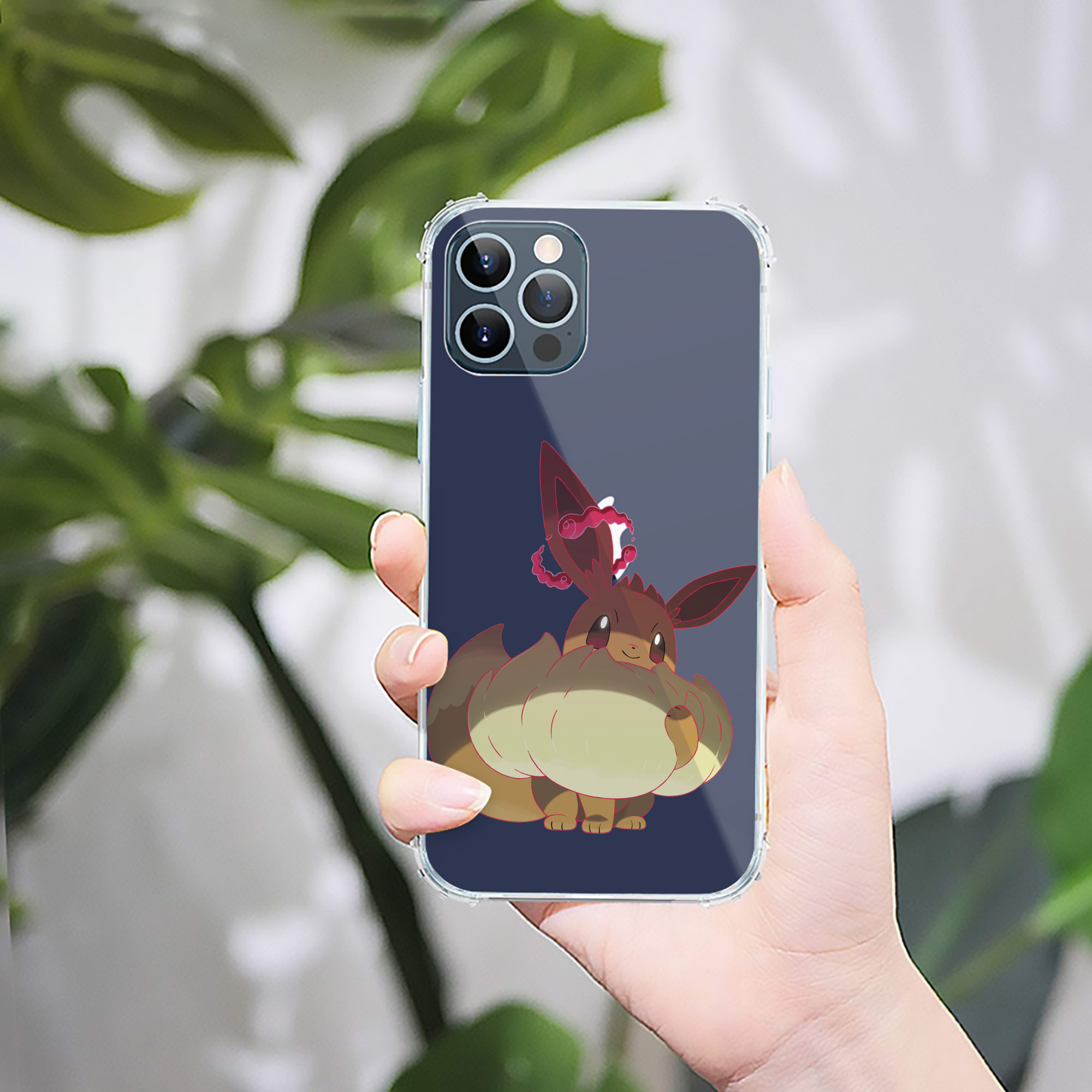 （画像用） ポケットモンスター Pokémon 【iPhone 12シリーズ対応】透明スマホケース（クリアソフトケース）